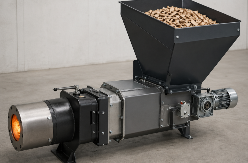 Czy palnik na zrębek nadaje się do ogrzewania hali, warsztatu albo suszarni?